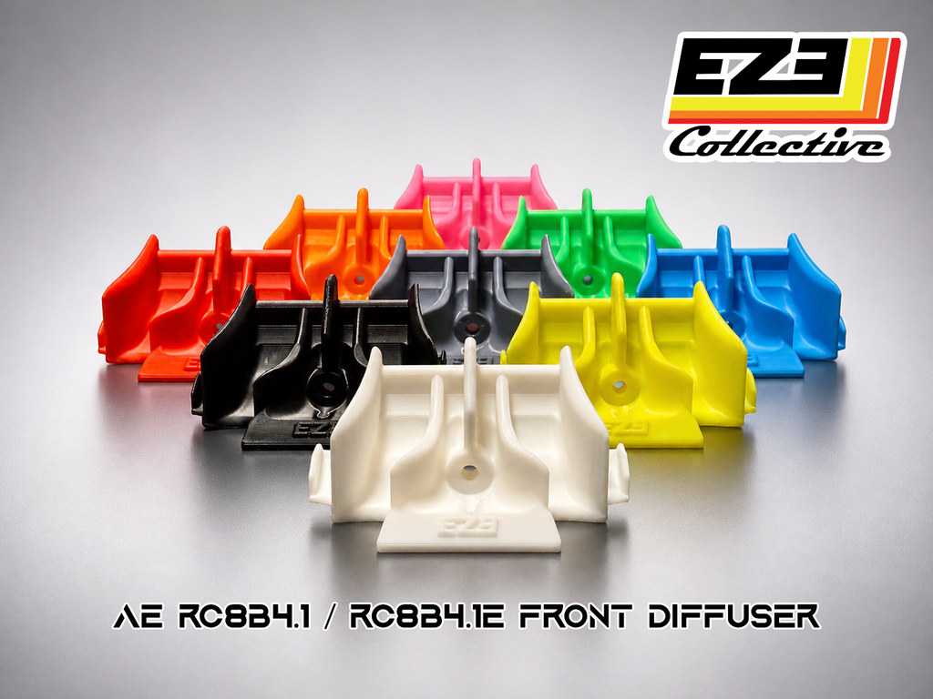 EZE Team Associated RC8B4.1 / RC8B4.1e Front Diffuser – EZE Collective
